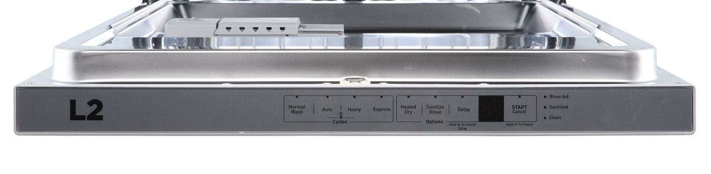 L2 Stainless Steel Smart Dishwasher with Sensor (52 dBA) - LDT24B12AST