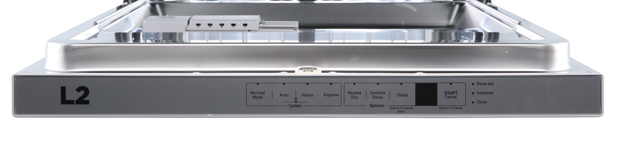 L2 Stainless Steel Smart Dishwasher with Sensor (52 dBA) - LDT24B12AST