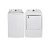 L2 White Top-Load Washer (4.7 Cu.Ft.) and Electric Dryer (7 Cu.Ft.) - LT47A3AWW/LE47A3AWW