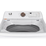 L2 White Top-Load Washer (4.7 Cu.Ft.) and Electric Dryer (7 Cu.Ft.) - LT47A3AWW/LE47A3AWW