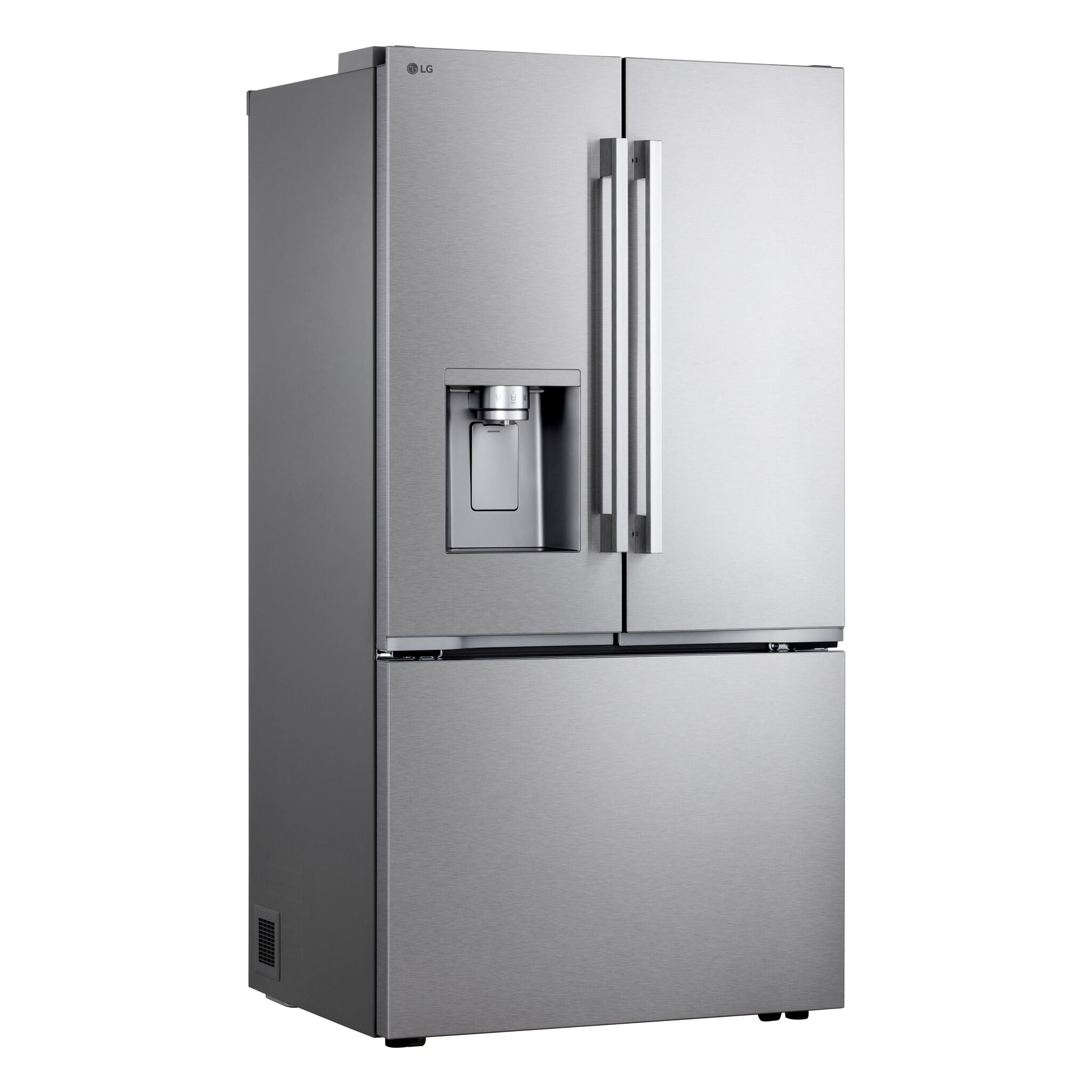 LG 36" 23.7 Cu. Ft. Smudge-Resistant Stainless Steel Counter-Depth MAX Smart Refrigerator with Zero Clearance Hinge System - LF24Z6330S