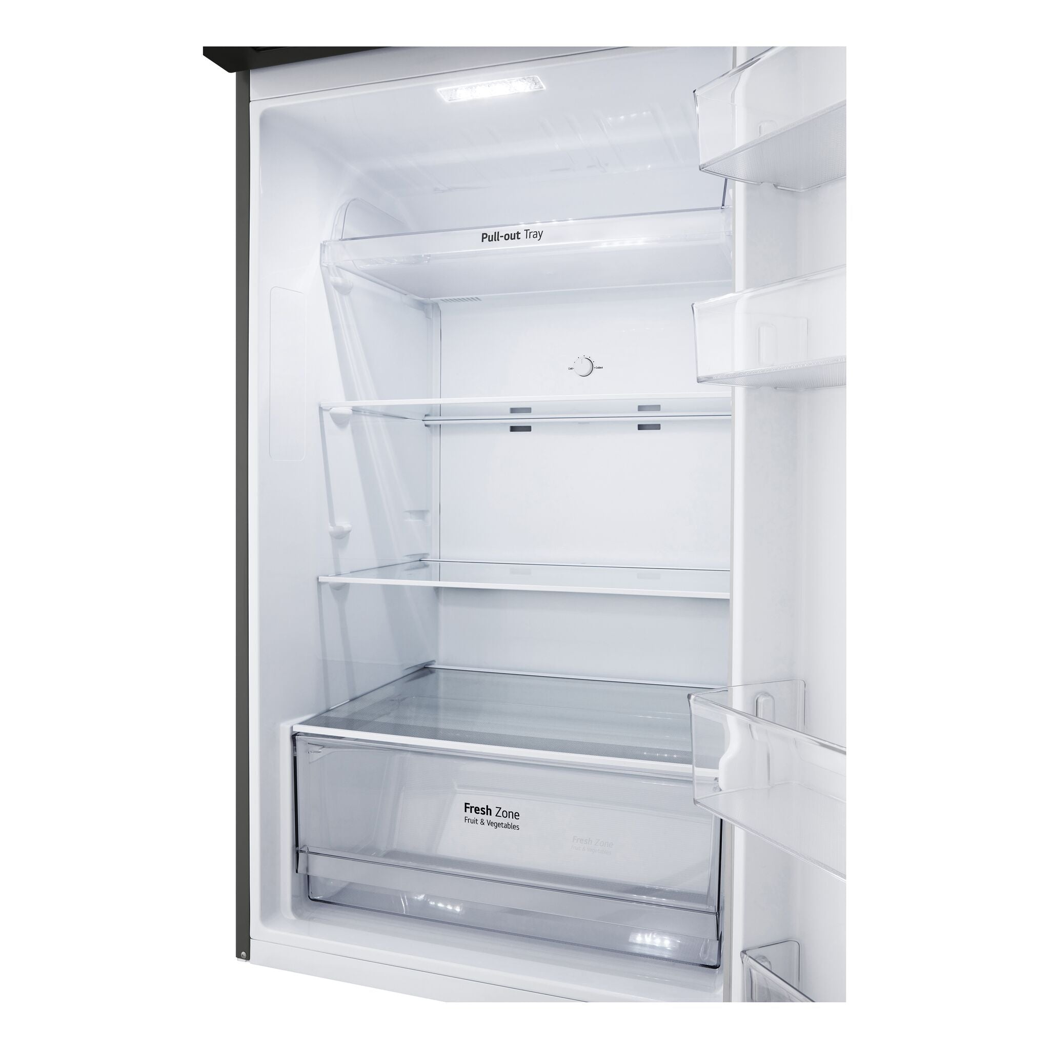 LG 27.5" 13 Cu. Ft. Platinum Silver Counter-Depth Compact Top-Freezer Refrigerator with DoorCooling+ - LT13C2000V