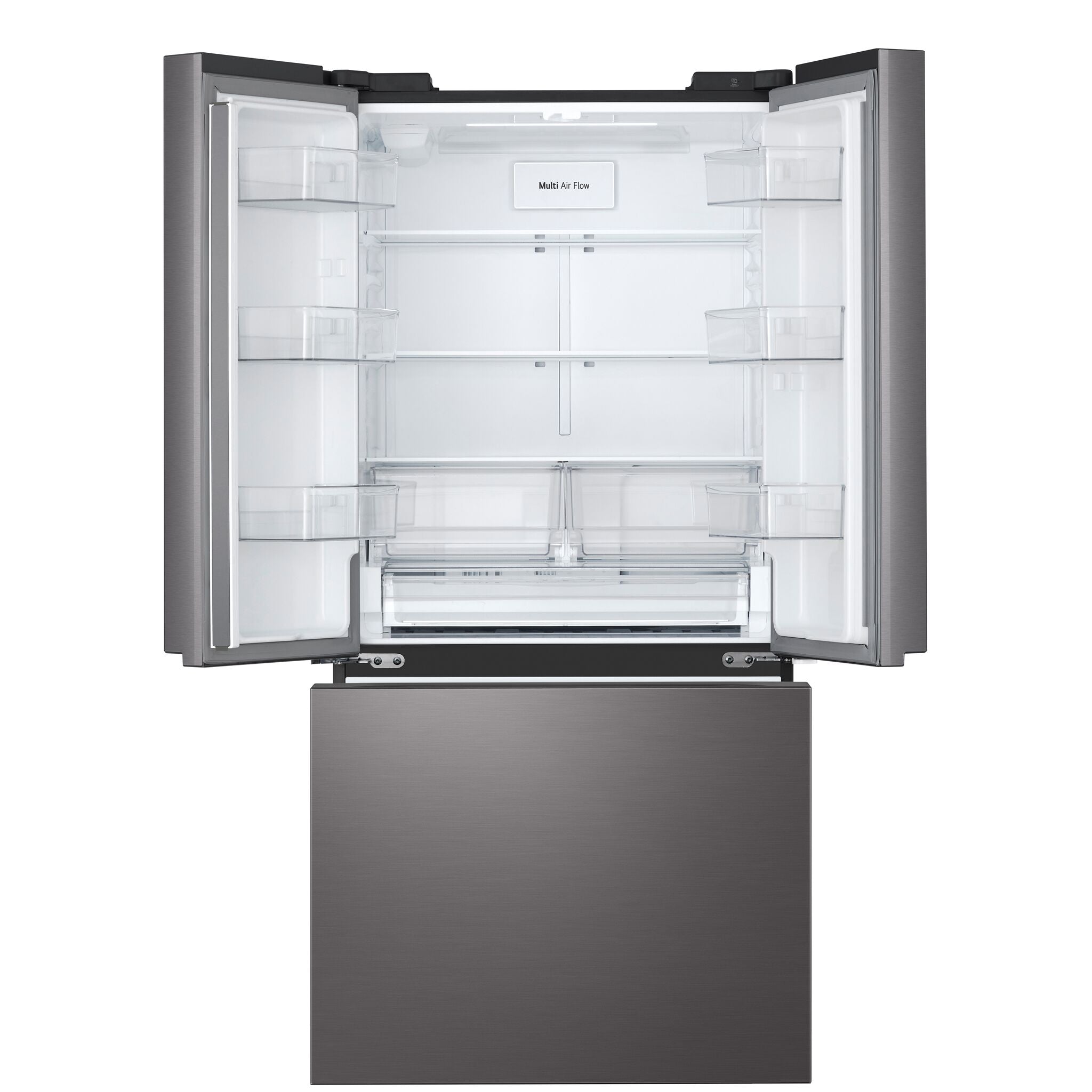 LG 33" 25 Cu. Ft. Smudge Resistant Black Stainless Steel French Door Refrigerator with Cool Guard - LF25S6200D