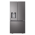 LG 33" 24.5 Cu. Ft. Smudge Resistant Black Stainless Steel French Door Refrigerator with ThinQ® Technology - LF25S6330D