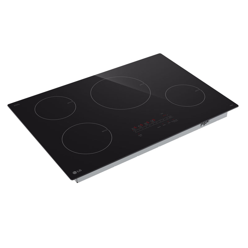 LG Black Smart Induction 30" Cooktop with UltraHeat™ 4.3kW Element CBIH3013BE Leon's