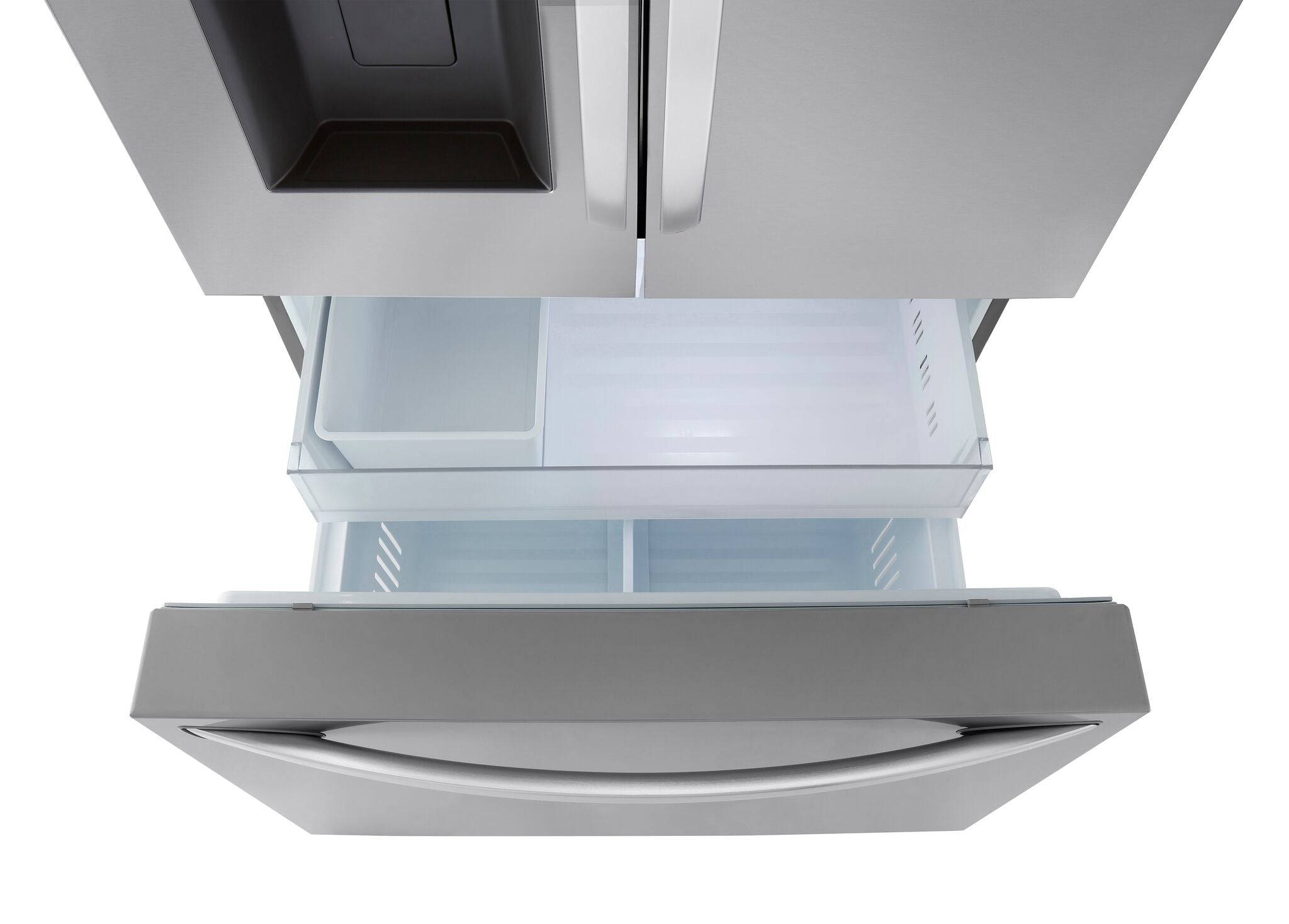 LG 35.75" 31 Cu. Ft. Smudge Resistant Stainless Steel Smart French Door Refrigerator with Dual Ice - LRFXS3106S