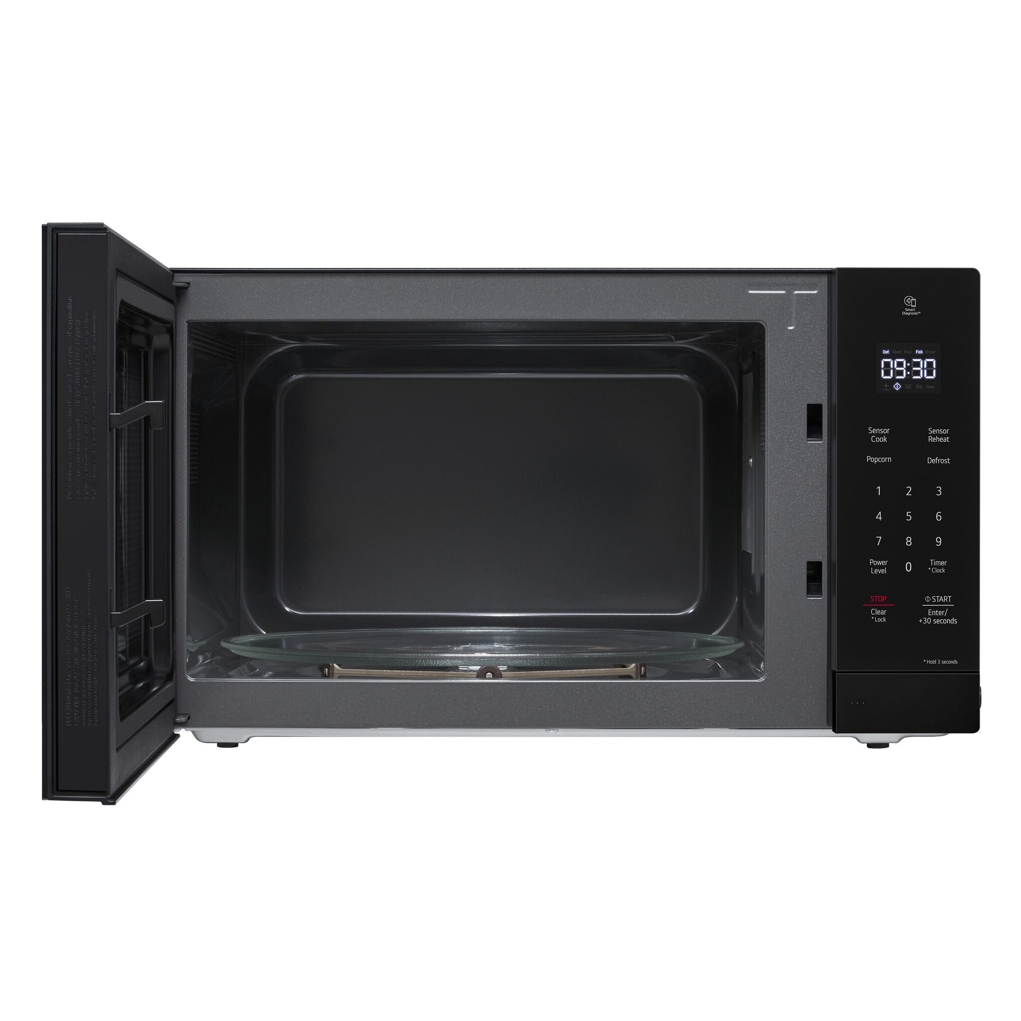 LG Black NeoChef Countertop Microwave With Smart Inverter (1.5 Cu. Ft.) - MSER1590B
