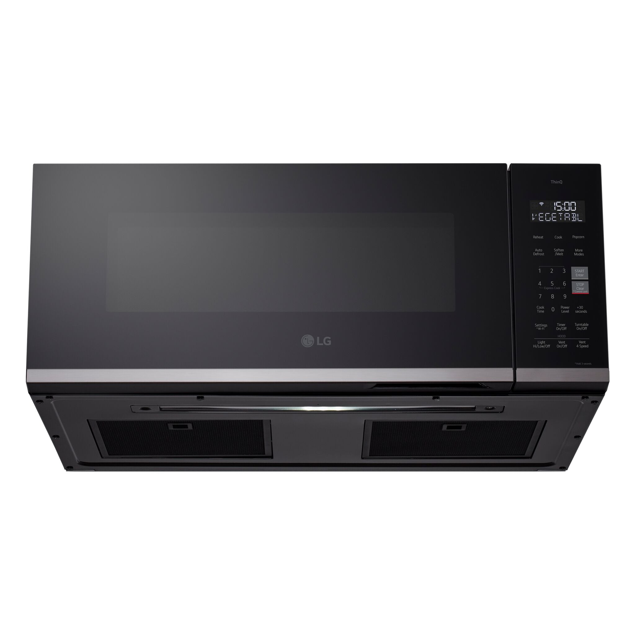 LG Smudge Resistant Stainless Steel Slim Over-the-Range Microwave Oven with EasyClean® (1.3 cu. ft.) - MVEF1323F