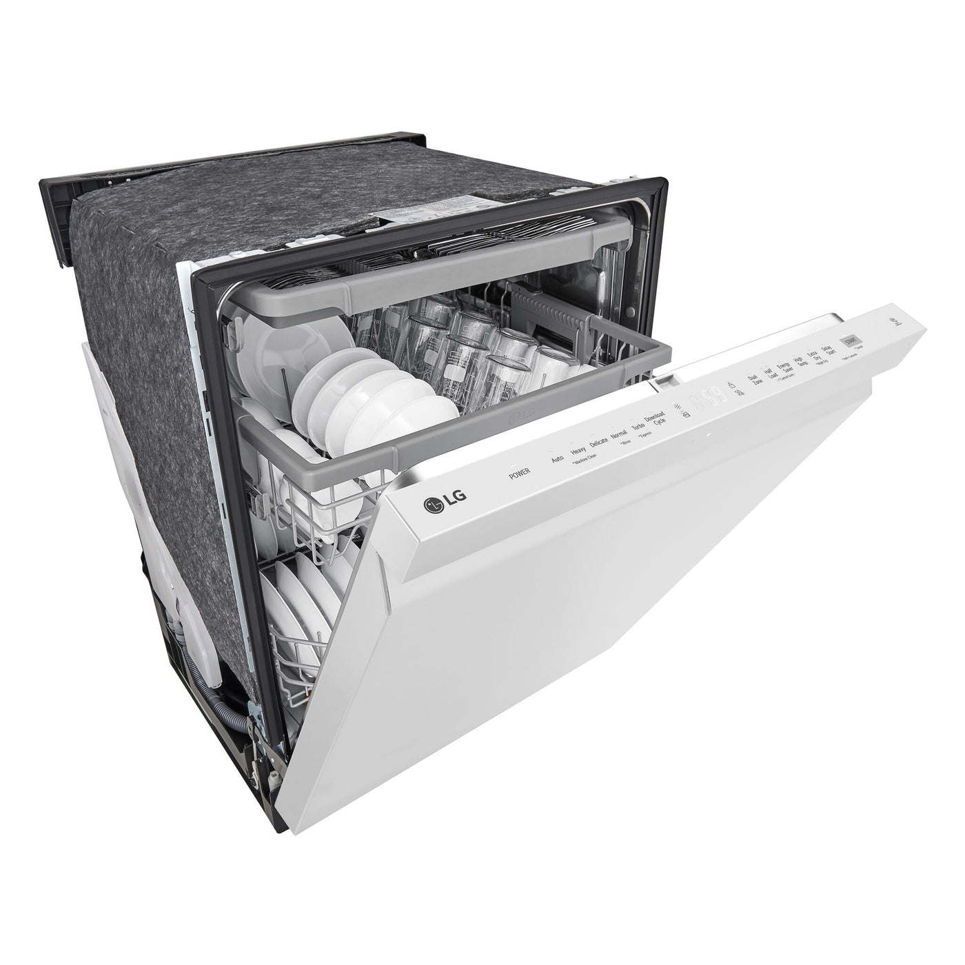LG White Dishwasher with QuadWash™ - LDPN4542W