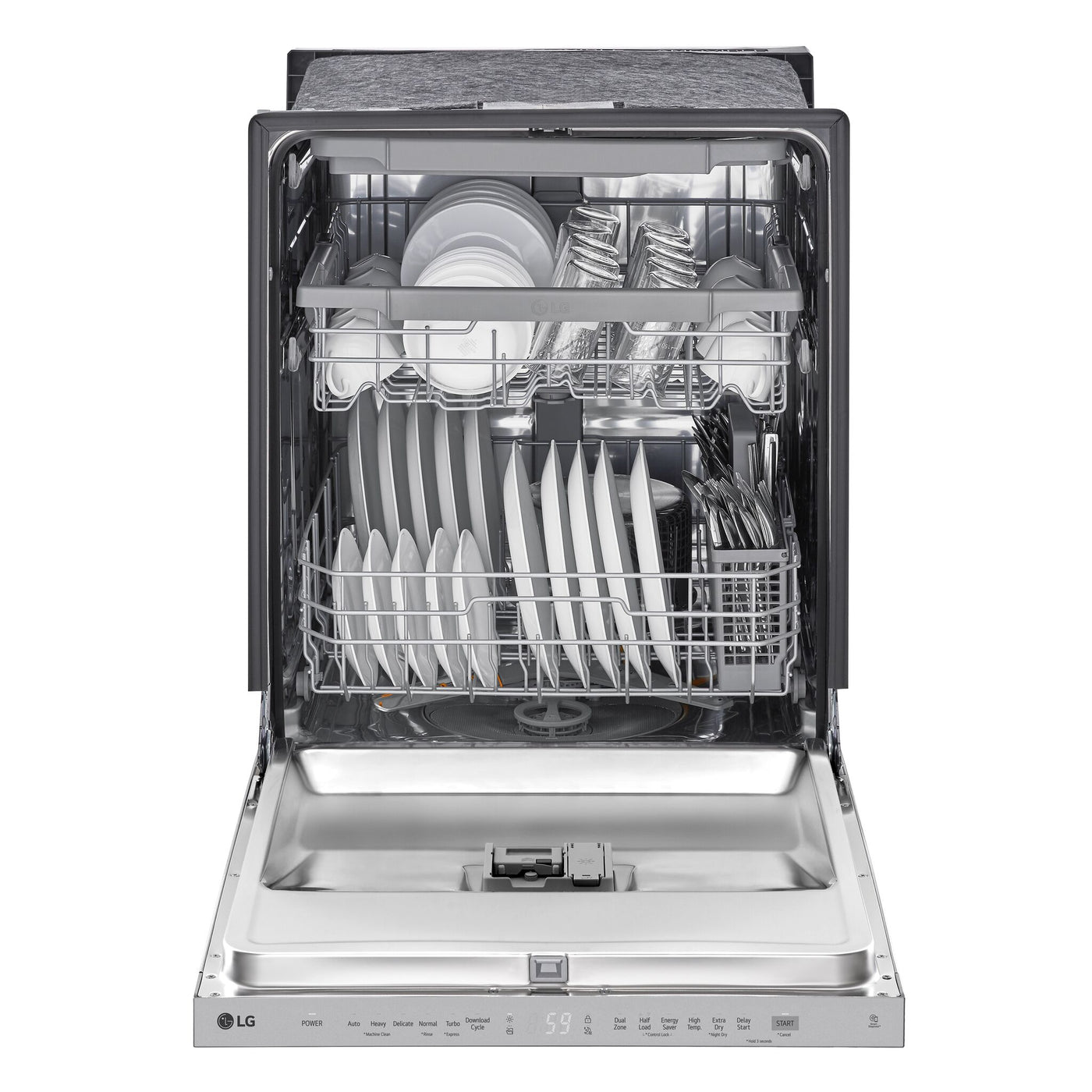 LG Smudge Resistant Stainless Steel Dishwasher with QuadWash™ - LDPN454HT