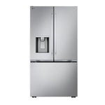 LG 35.75" 24 Cu. Ft. Smudge Resistant Stainless Steel Counter-Depth MAX™ with Zero Clearance™ French Door Refrigerator - LF24Z6530S
