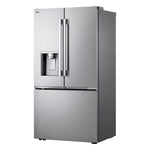 LG 35.75" 24 Cu. Ft. Smudge Resistant Stainless Steel Counter-Depth MAX™ with Zero Clearance™ French Door Refrigerator - LF24Z6530S