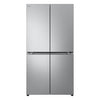 LG 36" 24 Cu. Ft. Smudge Resistant Stainless Steel Counter-Depth 4-Door French Door Refrigerator with Ice Maker - LF24C8200S
