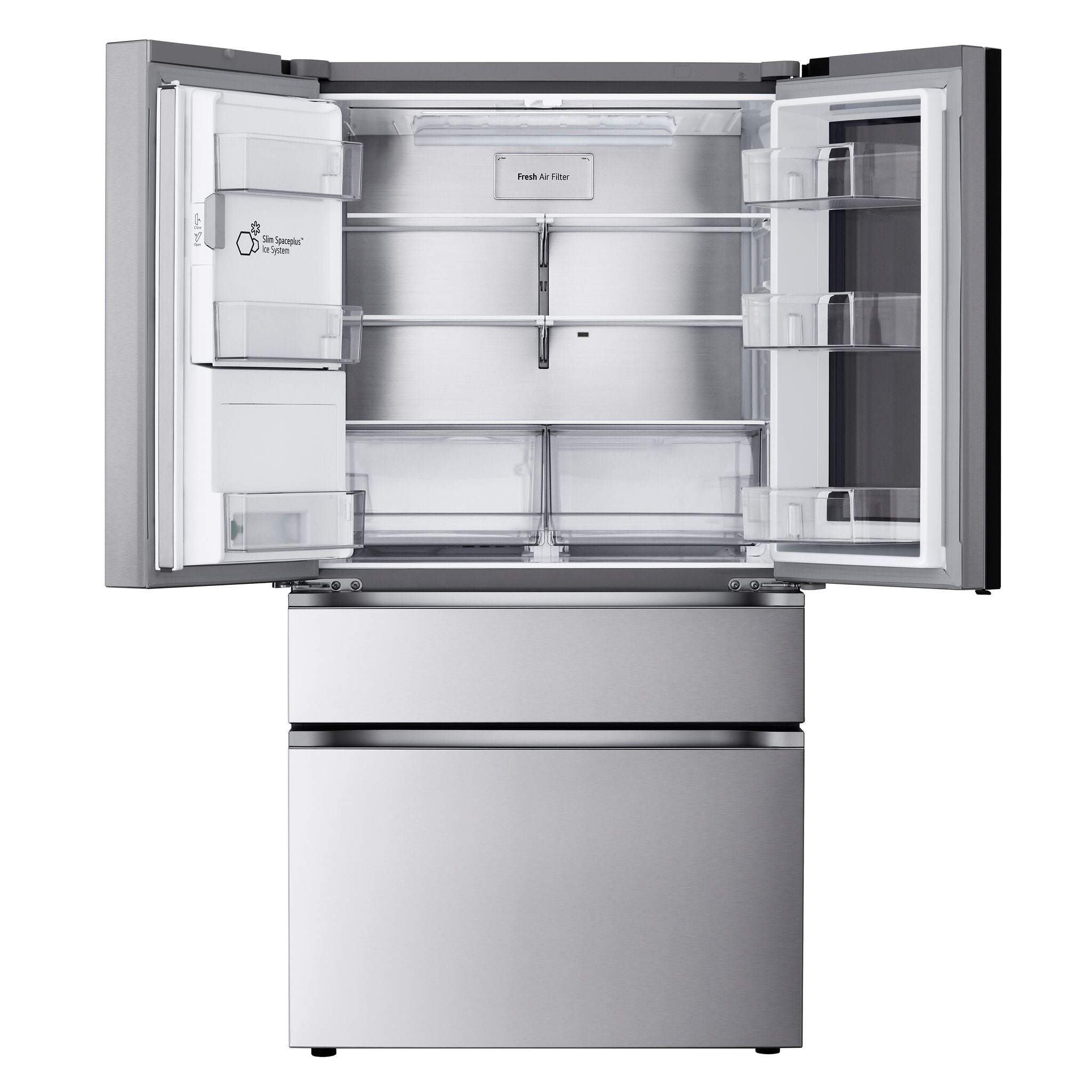 LG 35.75" 29 Cu. Ft. Smudge Resistant Stainless Steel Smart MAX 4-Door French Door Refrigerator with MyColor - LF29S8365S