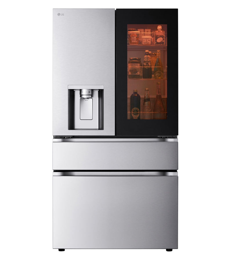 Elevate Your Culinary Realm with the Generous 28 cu ft French Door Refrigerator