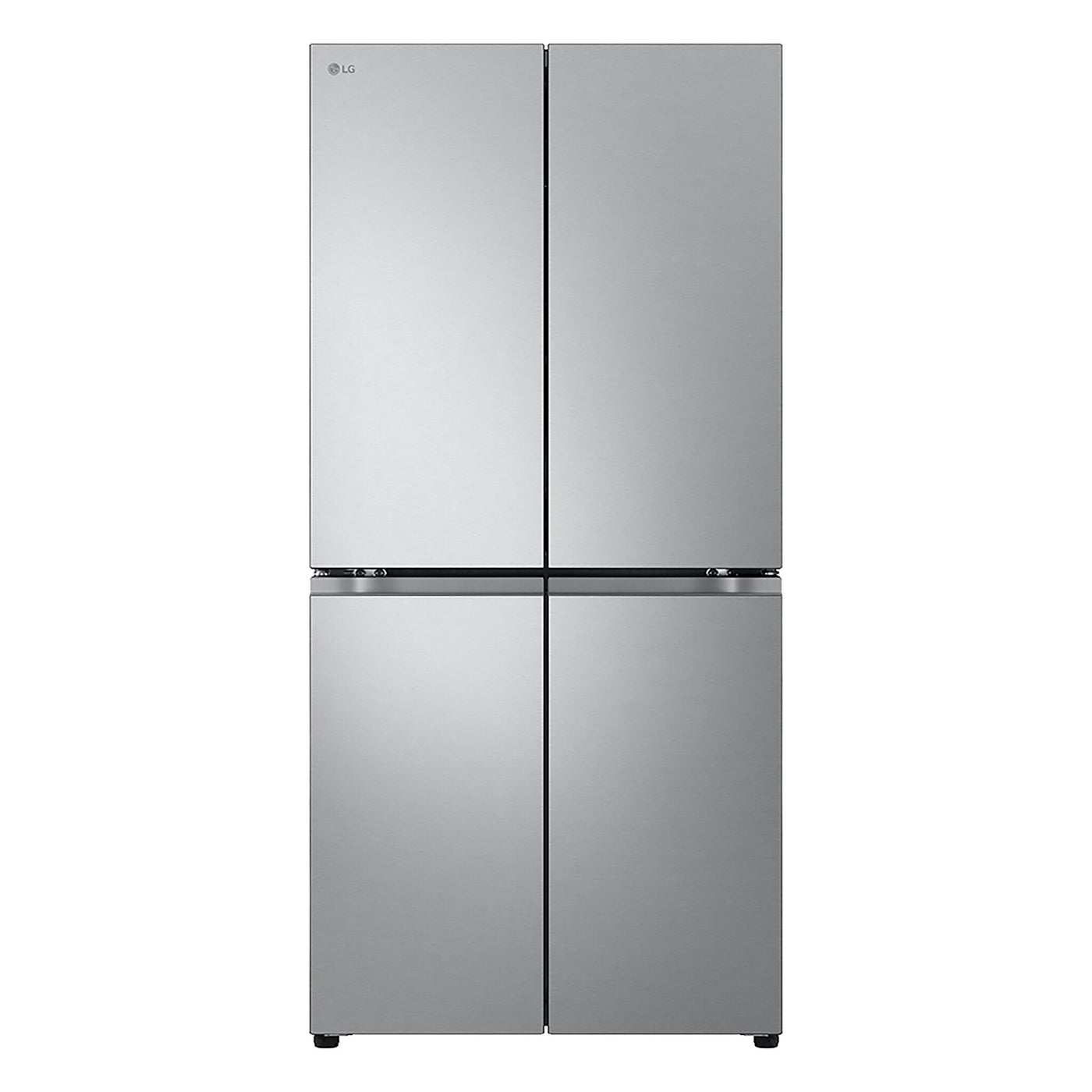 LG 33" 19 Cu. Ft. Smudge Resistant Stainless Steel Counter-Depth 4-Door French Door Refrigerator with Ice Maker - LF19C8200S