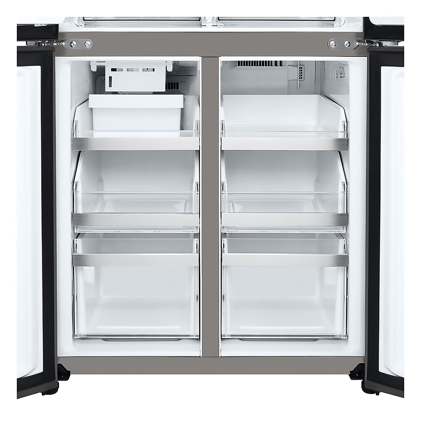 LG 33" 19 Cu. Ft. Smudge Resistant Stainless Steel Counter-Depth 4-Door French Door Refrigerator with Ice Maker - LF19C8200S