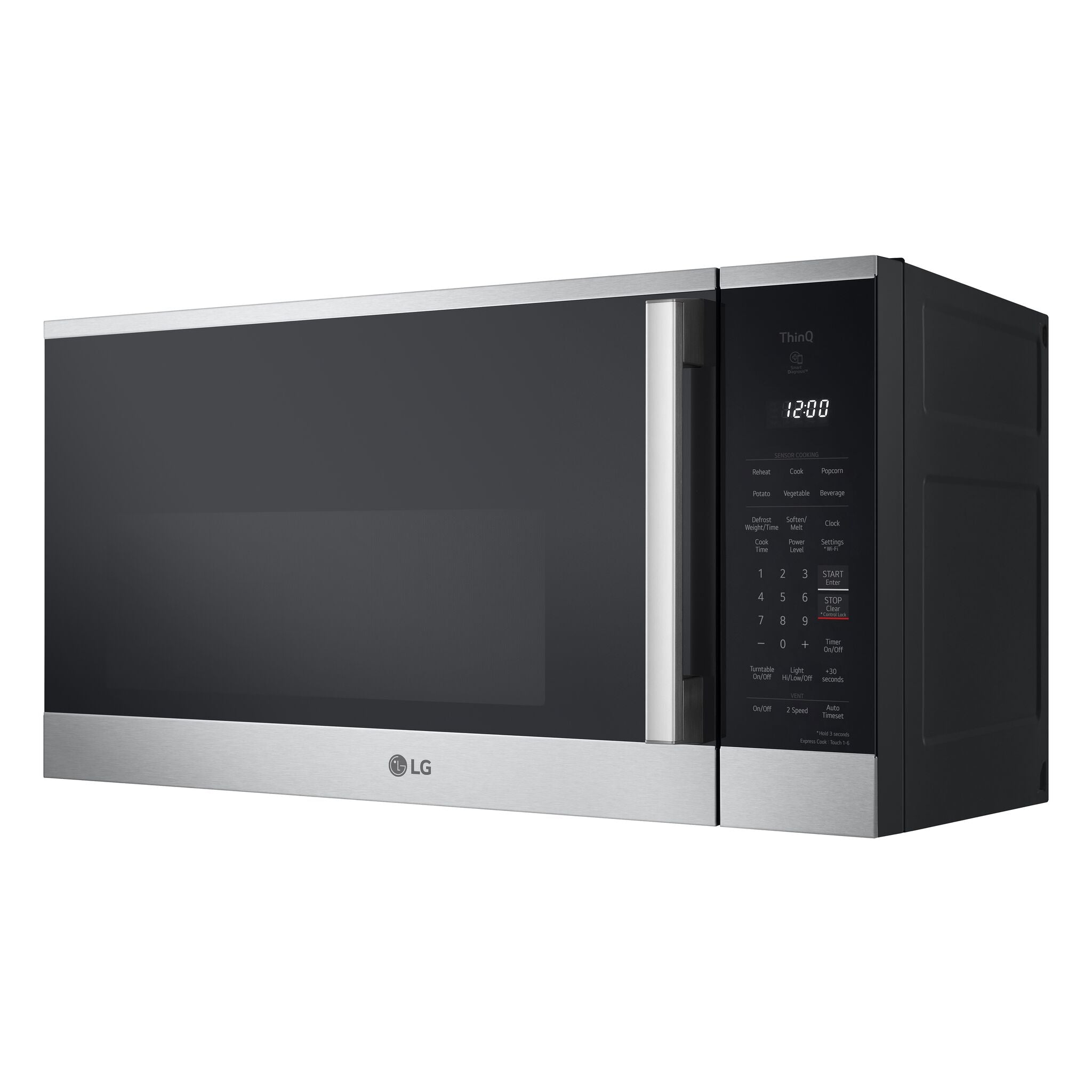 LG Stainless Steel Smart Over-the-Range Microwave (1.8 cu. ft.) - MVEM1825X
