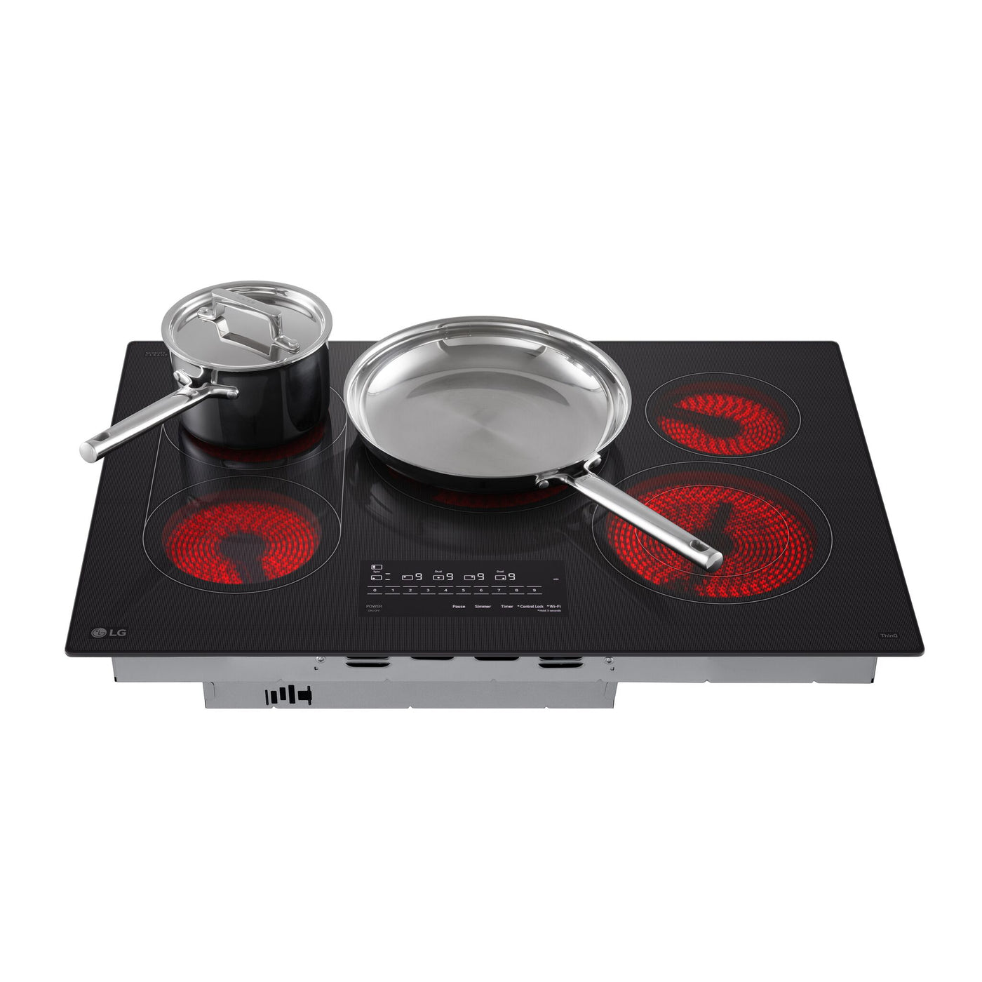 LG Black 30" Electric Cooktop - CBEW3017BE