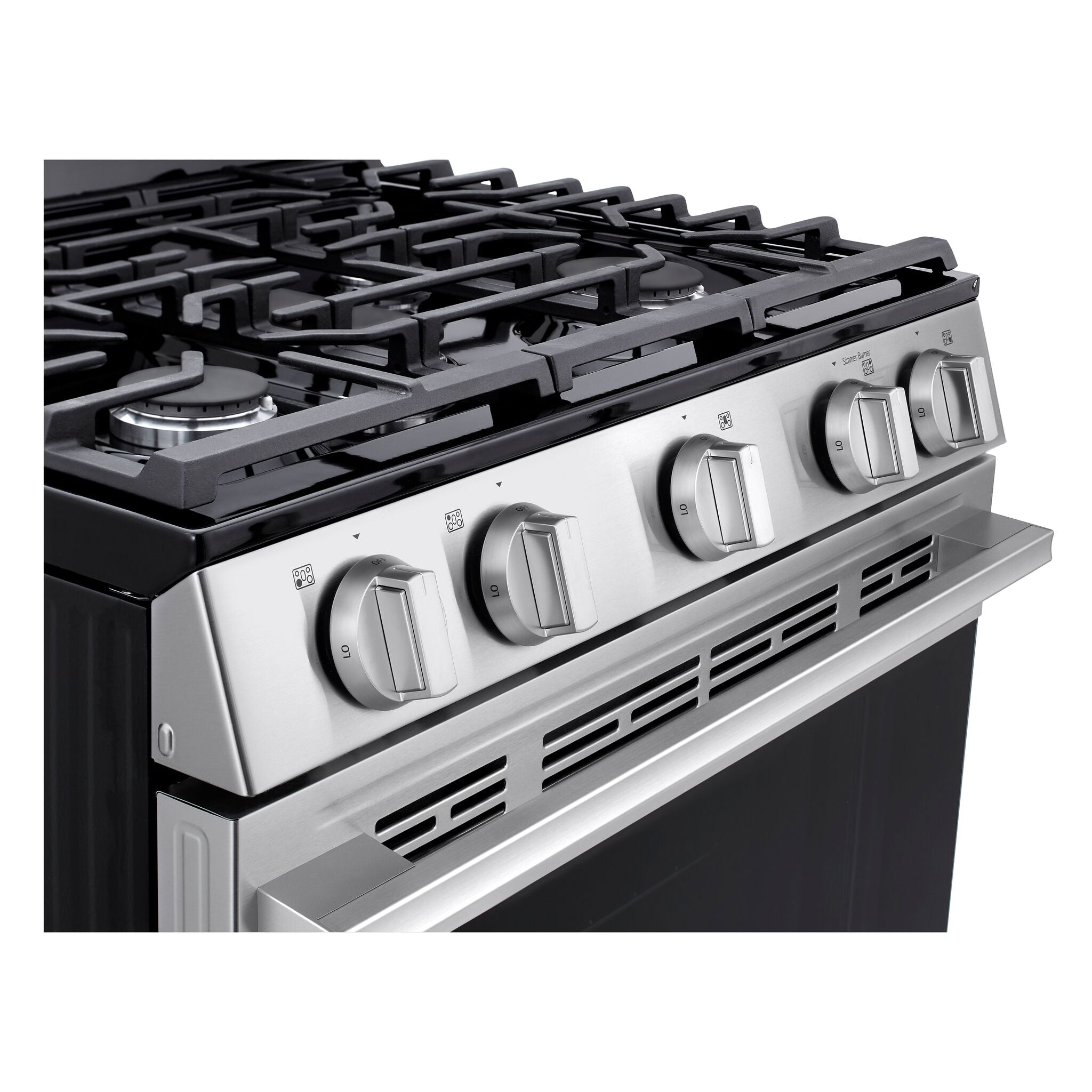LG Stainless Steel Gas Range with ProBake Convection® (6.3 cu ft.) - LRGN6323Y