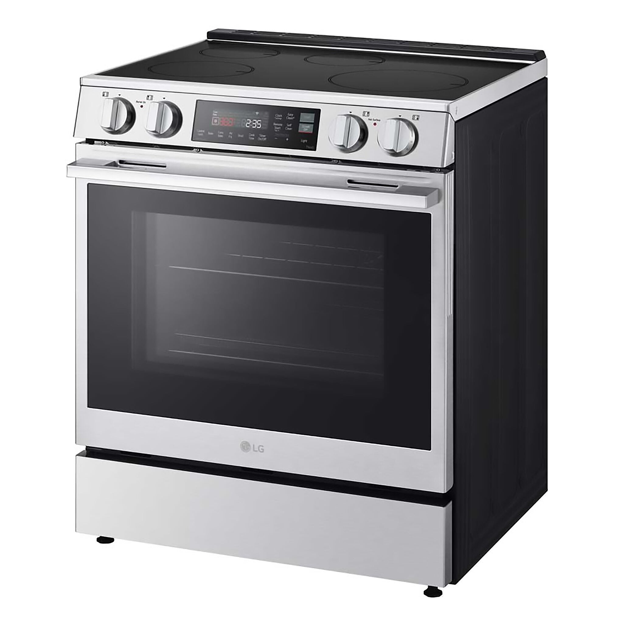 LG Smudge Resistant Stainless Steel Slide-In Induction Range with Air Fry (6.3 Cu.Ft) - LSIL6334XE