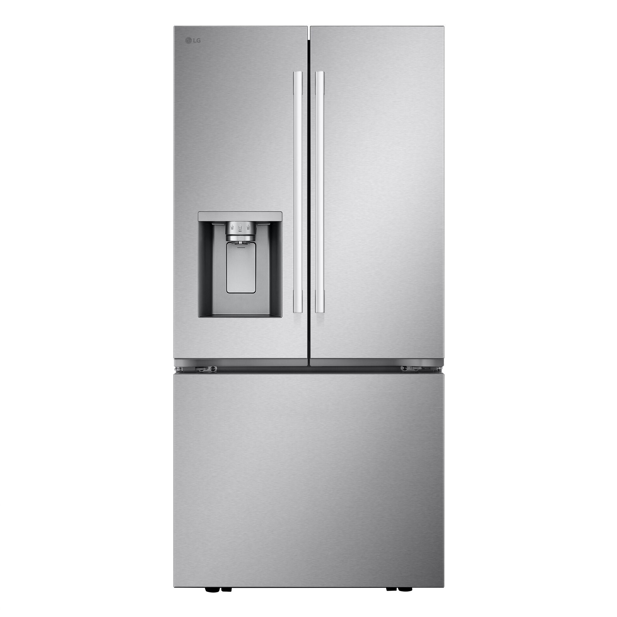 LG 33" 25 Cu. Ft. Smudge Resistant Stainless French Door Refrigerator with Dual Ice Maker - LF25H6330S
