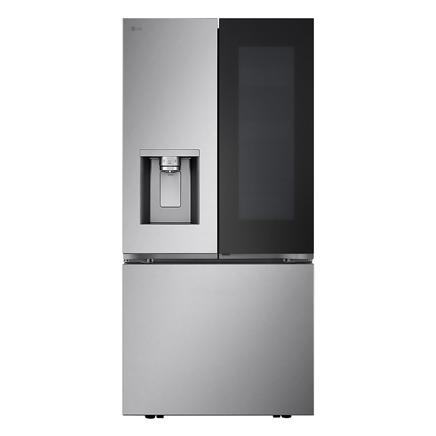 LG 33" 24.5 Cu. Ft. Smudge Resistant Stainless French Door Refrigerator with InstaView® - LF25S6560S