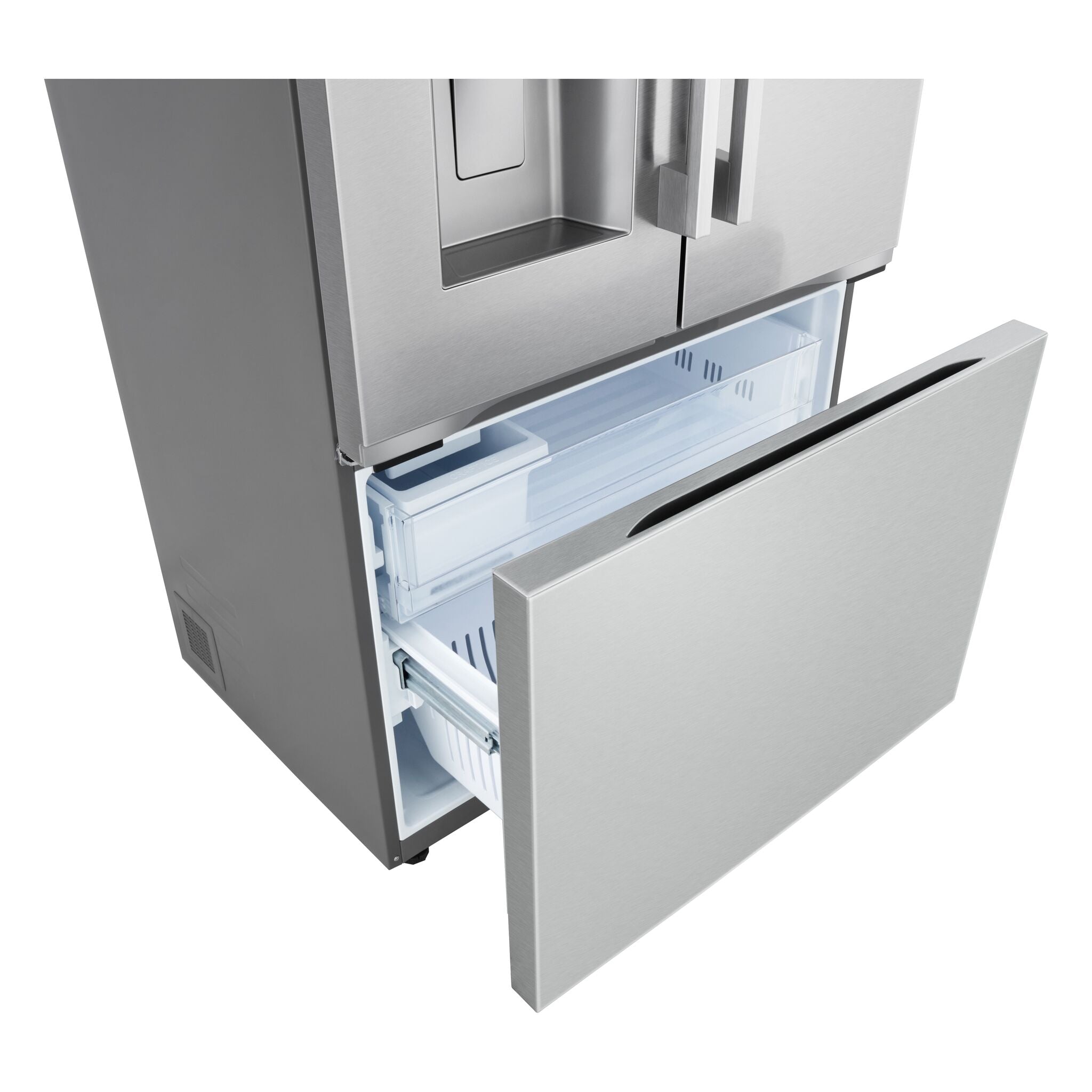 LG 36" 23.7 Cu. Ft. Smudge-Resistant Stainless Steel Counter-Depth MAX Smart Refrigerator with Zero Clearance Hinge System - LF24Z6330S
