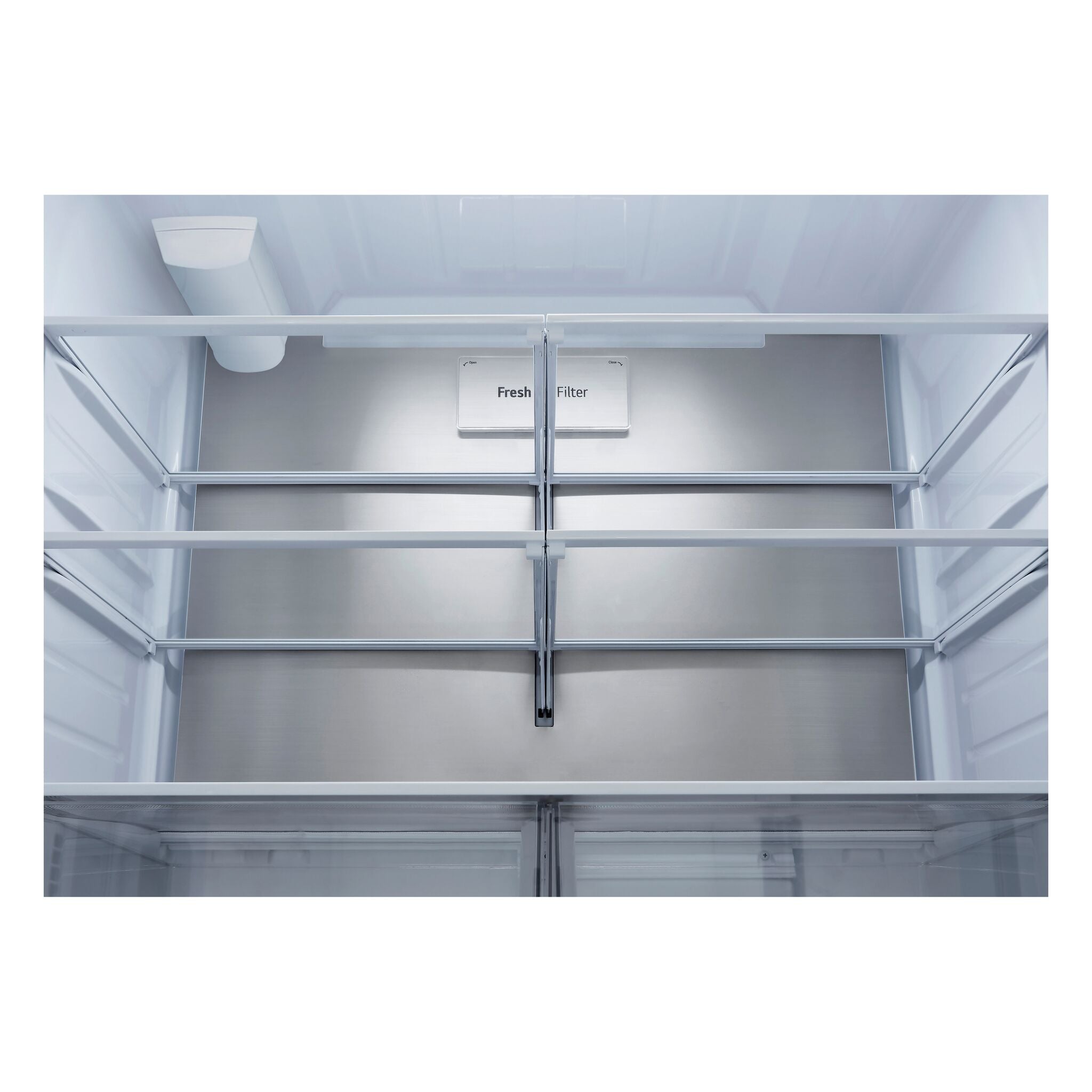 LG 36" 23.7 Cu. Ft. Smudge-Resistant Stainless Steel Counter-Depth MAX Smart Refrigerator with Zero Clearance Hinge System - LF24Z6330S
