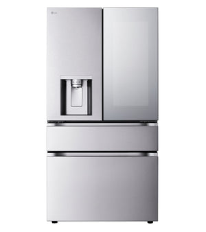 LG 36" 28.6 Cu. Ft. Smudge-Resistant Stainless Steel French Door Refrigerator with InstaView, MyColour Window, and Craft Ice - LF29S9775S