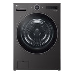 LG Black Steel All-in-One Ventless Washer/Dryer Combo with Inverter HeatPump™ Technology and Direct Drive Motor (5.8 cu. ft. - WM6998HBA