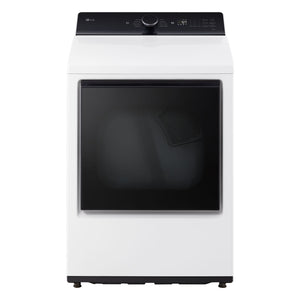 LG White Top Load Dryer with EasyLoad™ Door (7.3 cu.ft) - DLE8400WE