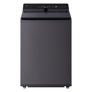 LG Matte Black Top Load Washer with 4-Way™ Agitator (6.1 cu. ft.) - WT8405CB