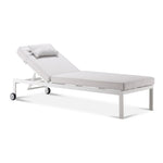 Lakeview Outdoor Lounger - White