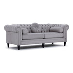 Lancaster Sofa - Silver
