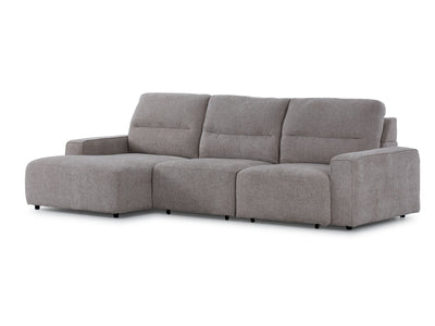 Levine Power Sliding Sofa Bed - Taupe