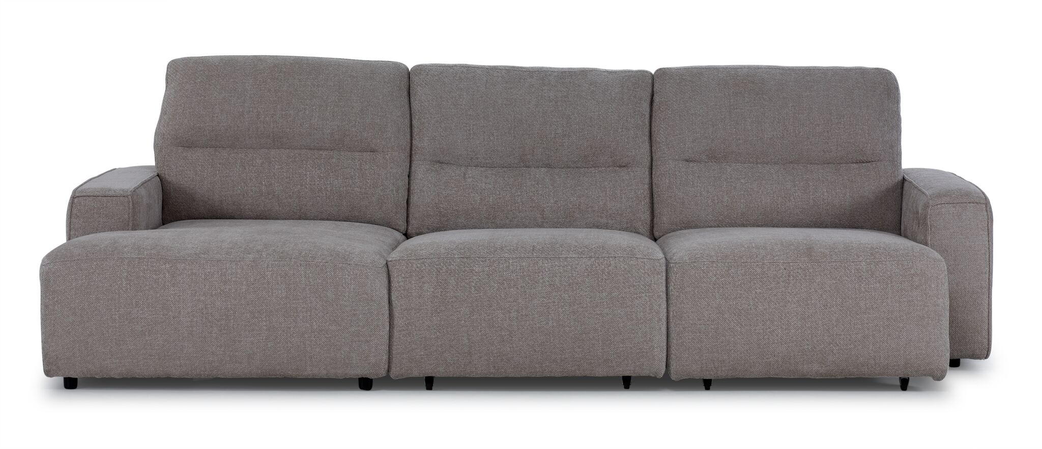 Levine Power Sliding Sofa Bed - Taupe