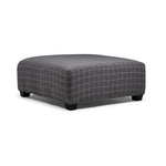 Lewiston Ottoman - Charcoal