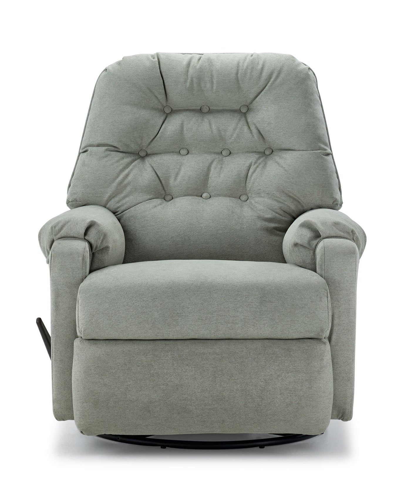 Lily Swivel Glider Recliner - Slate Green