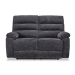 Lucie Reclining Loveseat - Charcoal