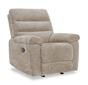 Lucie Rocker Recliner - Ivory