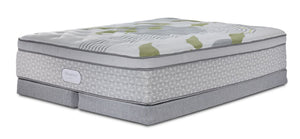 Beautyrest Max+ Lumen Euro Top Luxury Firm King Mattress and Low Profile Split Boxspring Set