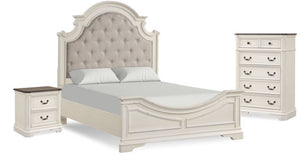 Macey 5-Piece King Bedroom Package - White