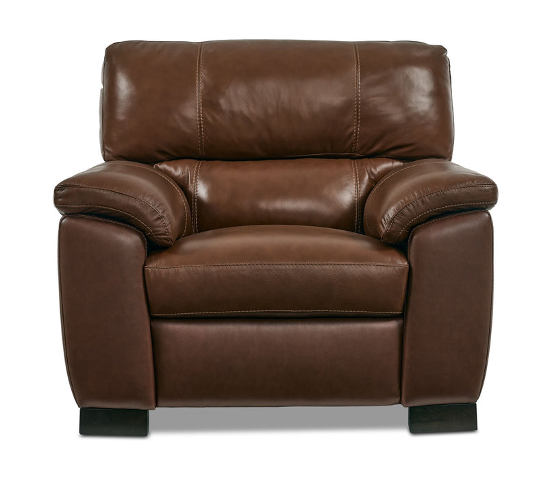 Maddox Leather Chair - Cognac | Leon's