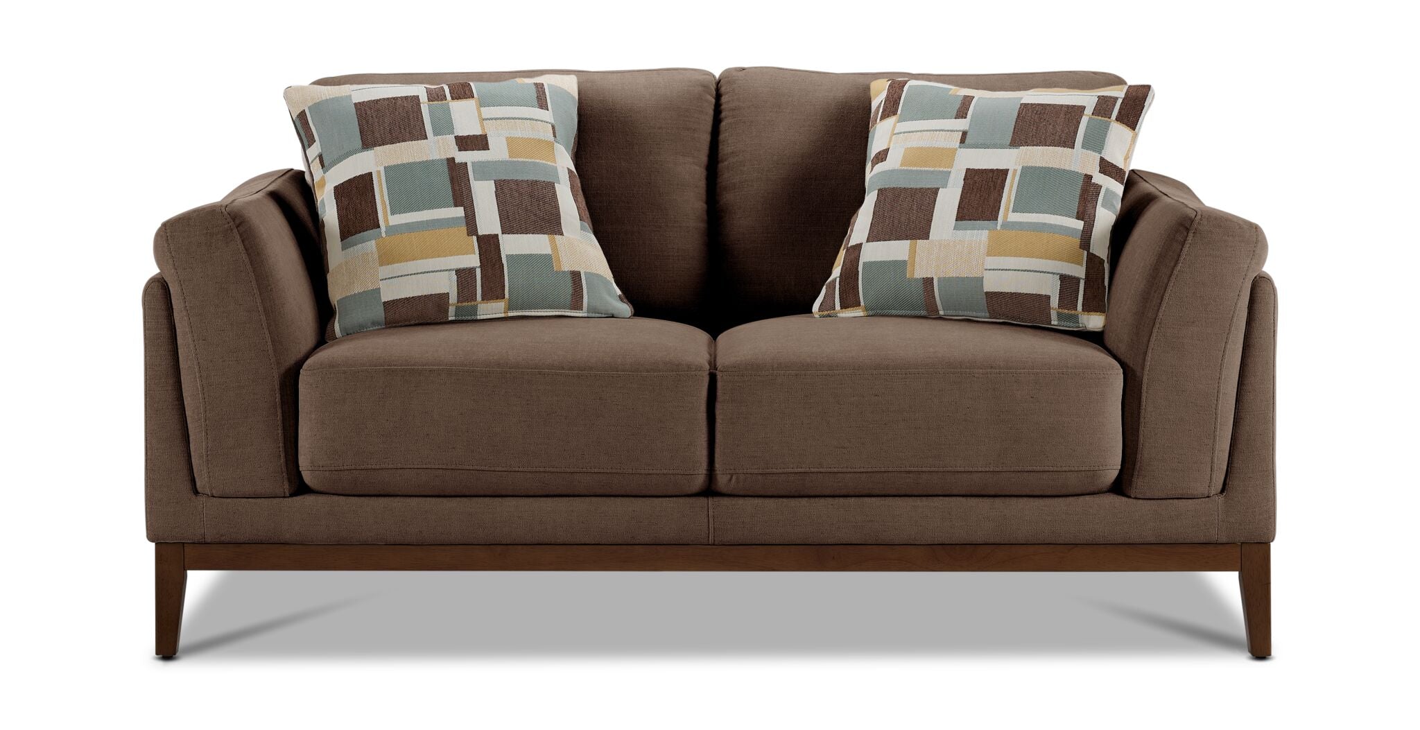 Madrid Loveseat - Dark Brown