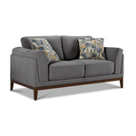 Madrid Loveseat - Grey
