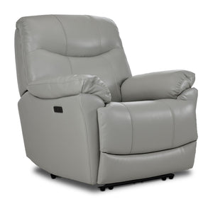 Maldives Power Recliner - Silver