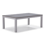 Malibu Outdoor Sintered Stone Top Coffee Table - White, Grey