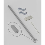 Marathon Dark Stainless Steel Side-by-Side Joining Kit - MARMUFBLS