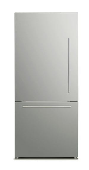 Marathon 30" 18 Cu. Ft. Stainless Steel Bottom-Freezer Refrigerator - MFF179SSBM-LH